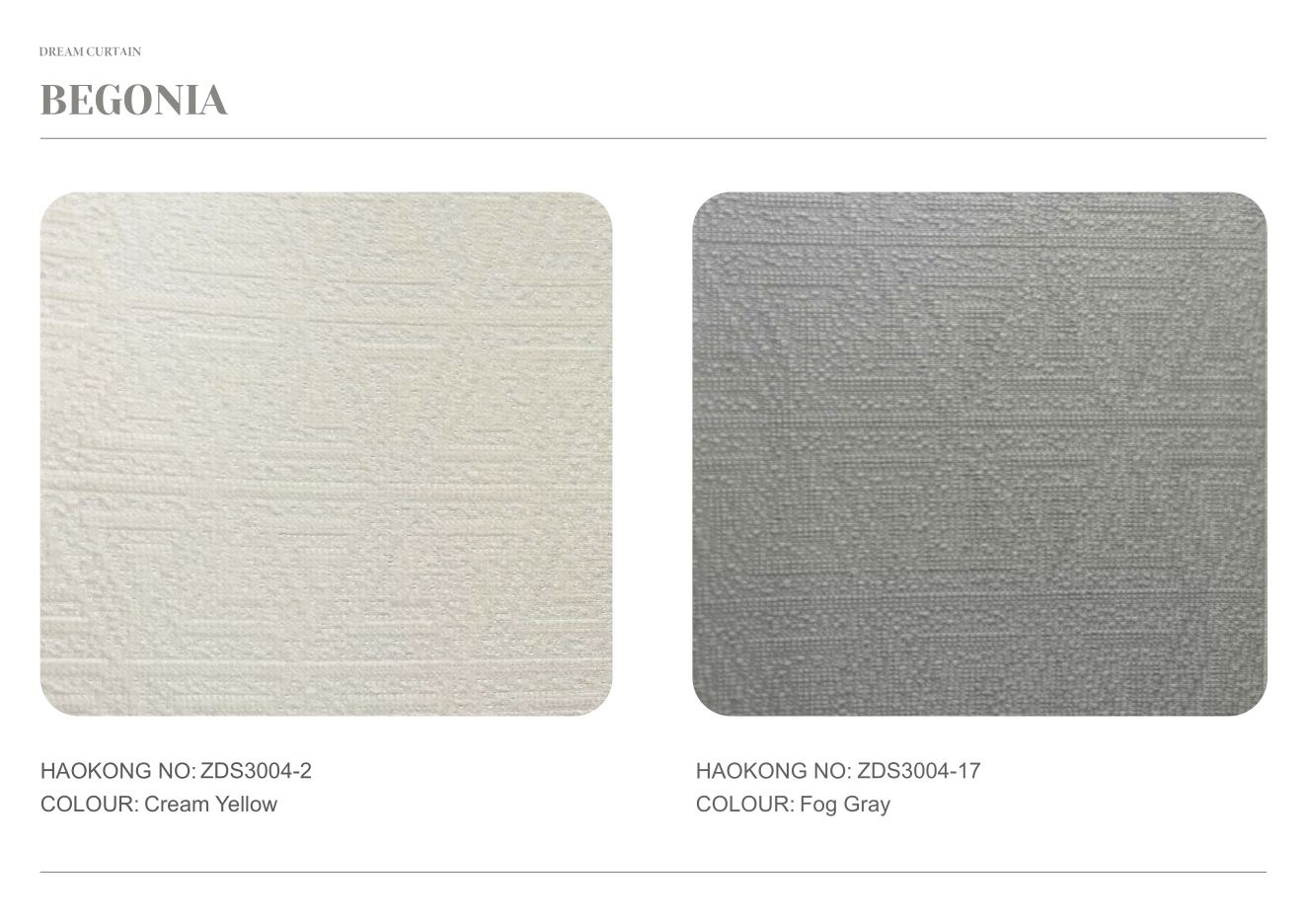 Begonia Dream Curtain supplier fabric sheet