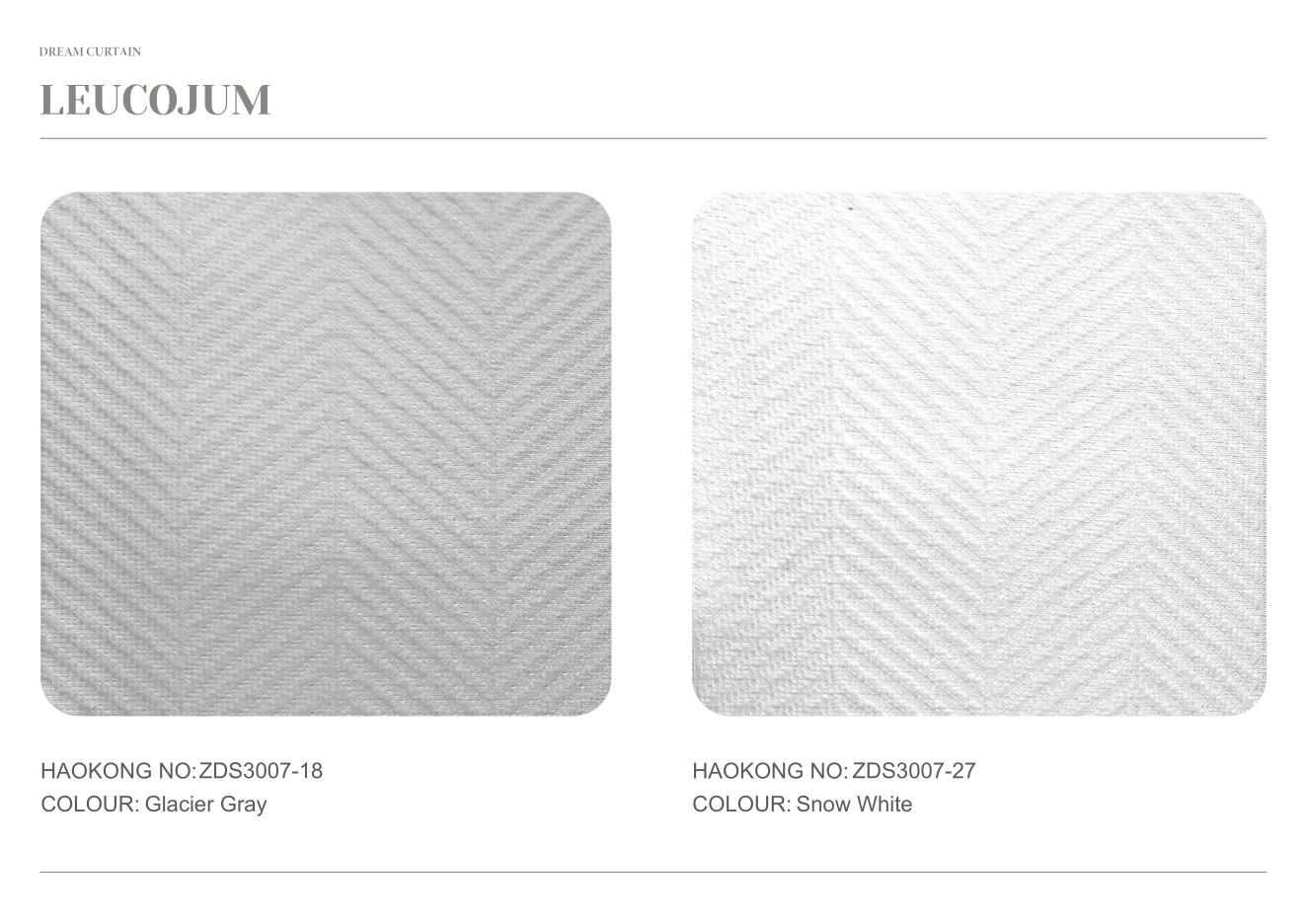 Leucojum Dream Curtain supplier fabric sheet