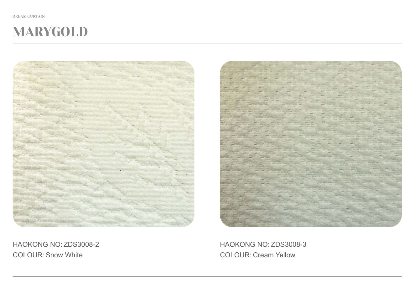 Marygold Dream Curtain supplier fabric sheet