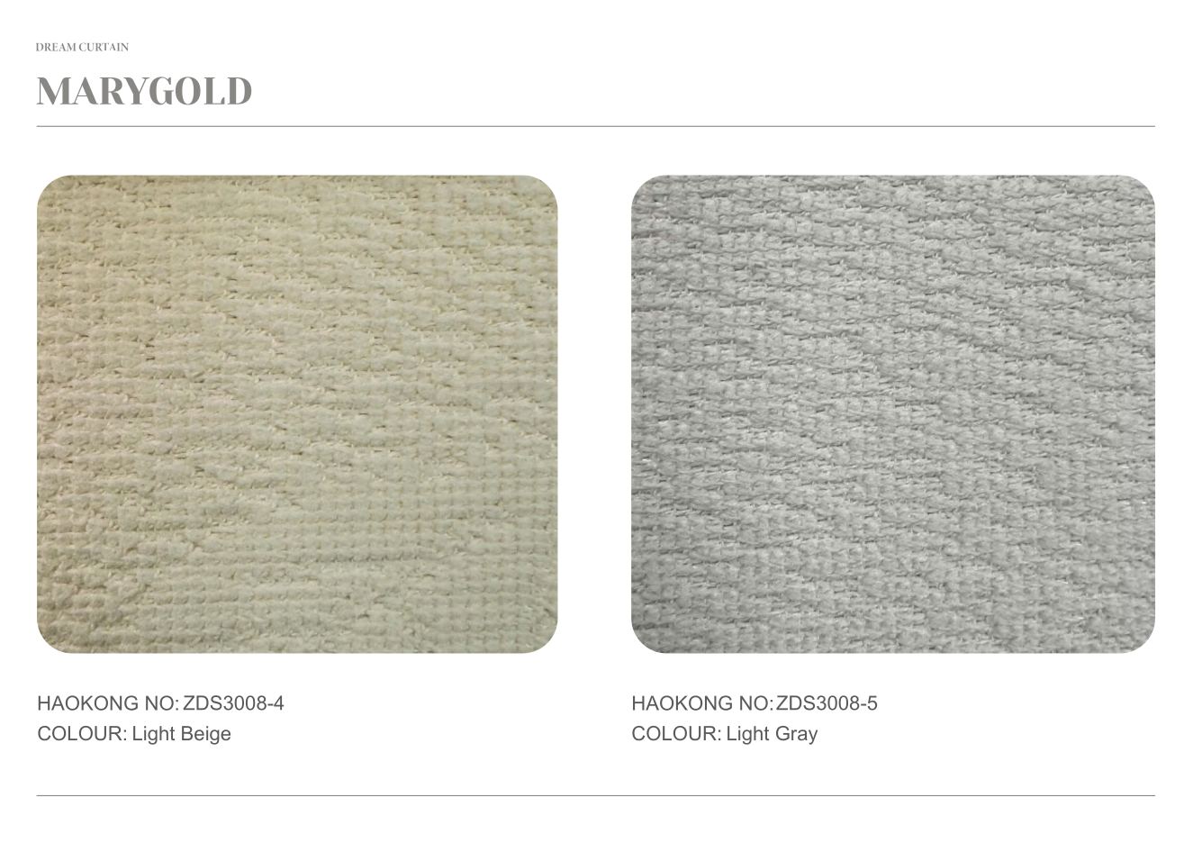 Marygold Dream Curtain supplier fabric sheet