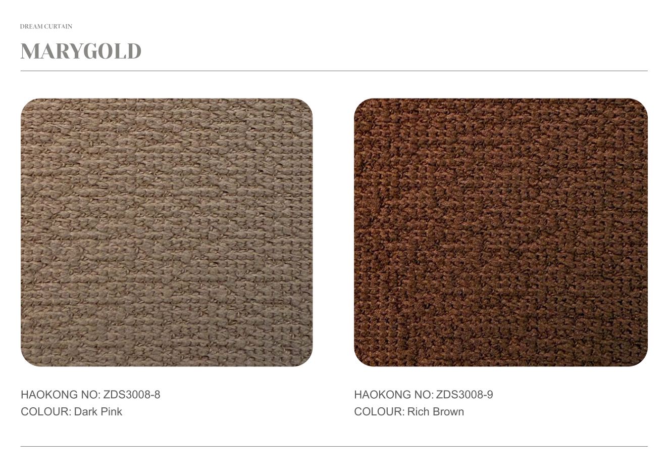 Marygold Dream Curtain supplier fabric sheet