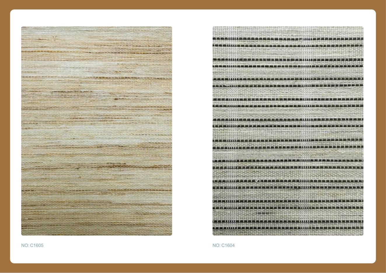 Natural Weave 09 Woven Wood supplier fabric sheet