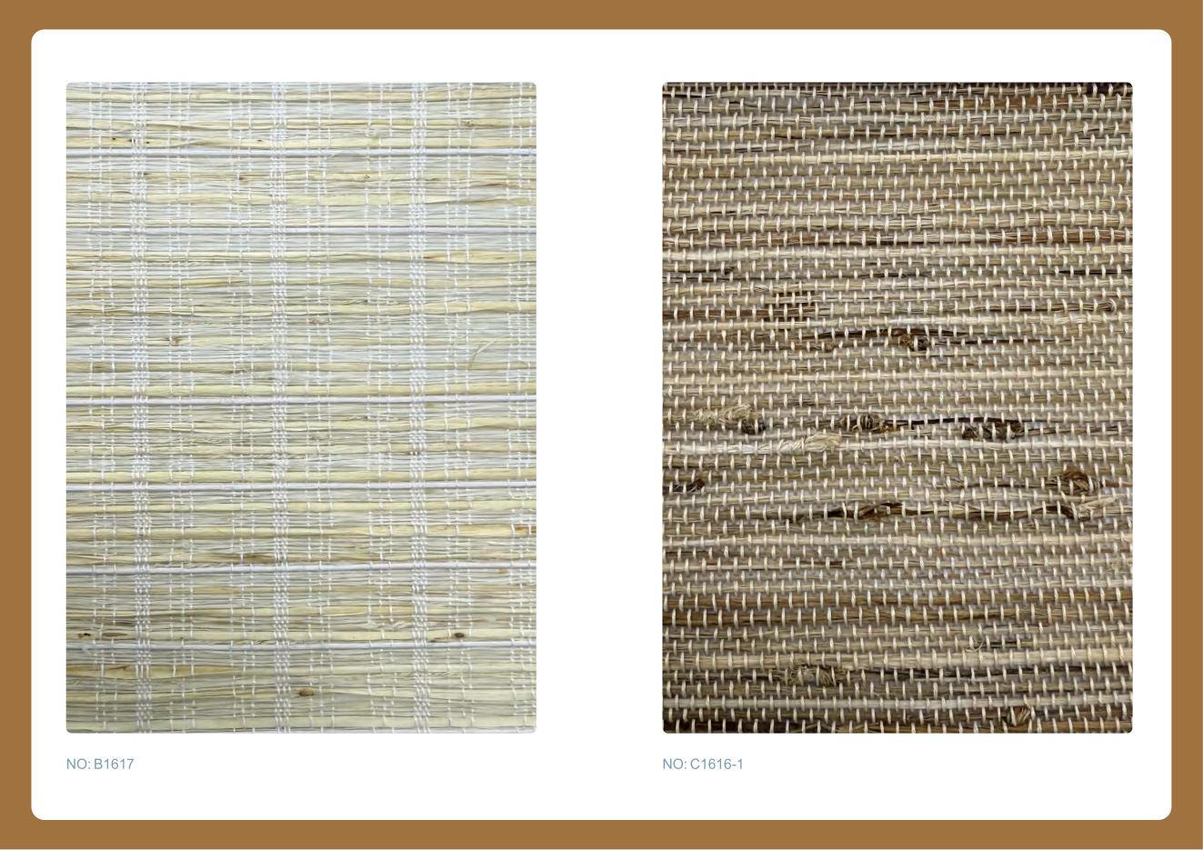 Natural Weave 10 Woven Wood supplier fabric sheet